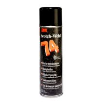 3M™ Scotch-Weld™ 74 vaahtomuovi- ja tekstiililiima, spray, 363 g. Pakkaus 12 kpl