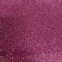 Akryyli PMMA glitter pink 3 x 350 x 610 mm