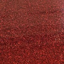 Akryyli PMMA glitter dark red 3 x 350 x 610 mm
