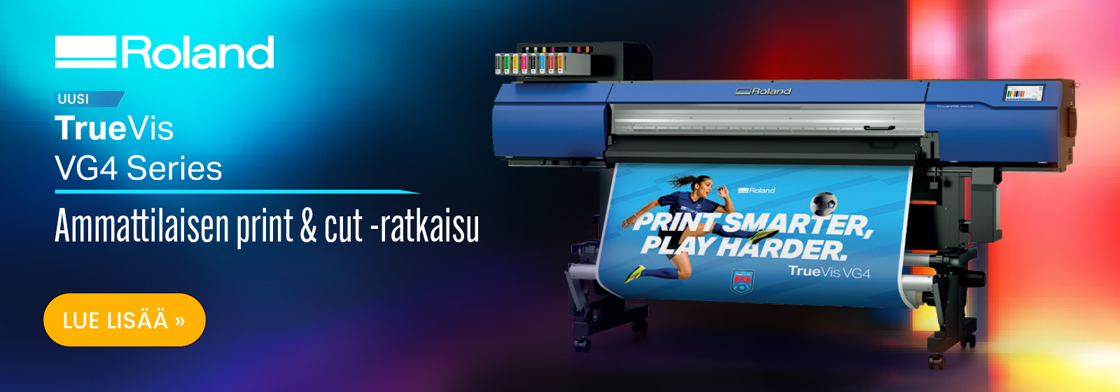 Roland VG4 Suurkuvatulostin ja leikkuri