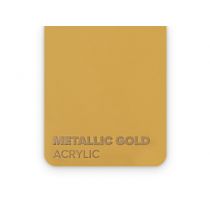 Akryyli PMMA metalli kulta 3 x 375 x 600 mm