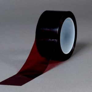 3M™ 616 litografiteippi, punainen, 25 mm x 66 m, 36/pakkaus