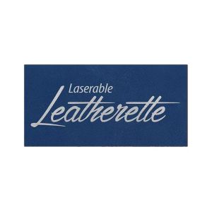 Lasernahka Sininen - Hopea / 610 x 305 mm