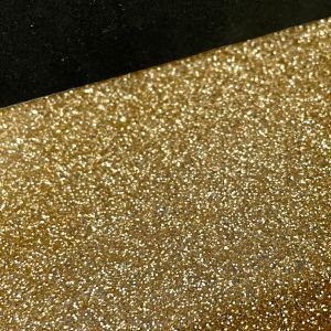 Akryyli PMMA glitter gold 3 x 340 x 610 mm