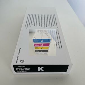 S-PG2-2BK Musta mustekasetti DTF tulostukseen 220 ml - mustekonfiguraation jälkeen.